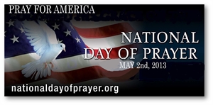 National Day of Prayer - since today is the national day of prayer?