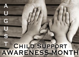 Child Support Awareness Month - what should my 8 month old son be doing?