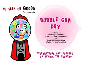 Bubble Gum Day - When was bubble gum invented?