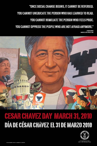 What is your opinion on Cesar Chavez?
