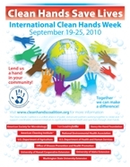 National Clean Hands Week - What are some great ideas for a brand new National Honor Society to begin with?