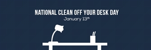 National Clean Off Your Desk Day - A little more damage for the road?