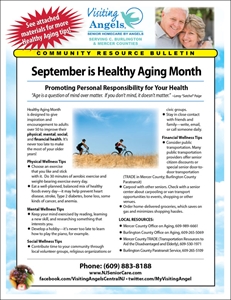 September Is Healthy Aging Month - About 5 months to lose 50 pounds starting on MONDAY?