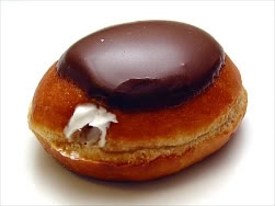 Margie and Edna's Basement: Cream-filled Donut Day