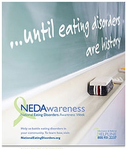 National Eating Disorders Awareness Week - I'm hosting National Eating Disorder Awareness week @ my school.