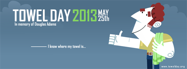 Who will celebrate The Towel day???