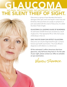 National Glaucoma Awareness Month - is there calendar displaying national recognition weeks?