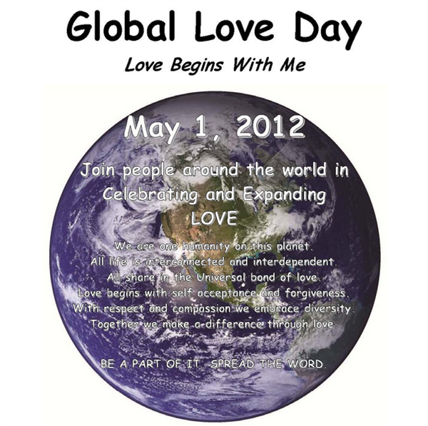 Global Love Day 2024 Wednesday May 1, 2024