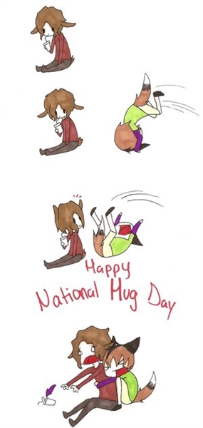 Is there a national free hugs day?