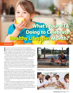 November is Healthy Lifestyles Month - North Carolina PTA