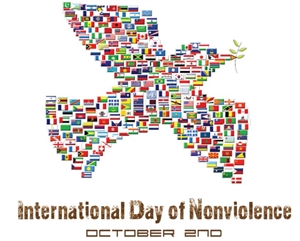 International Day of Non-violence - What is the theme of the 2012 International Day of Non Violence that falls on October 2, 2012?