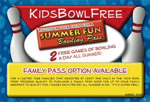 Kids Bowl Free Day - how to engage kids during holidays?