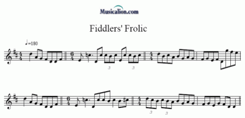 musicalion.com - Fiddlers' Frolic - .... Anonymus - Download Sheet ...