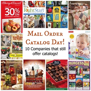 Mail Order Catalog Day - Help!! I am looking for a print mail order catalog?