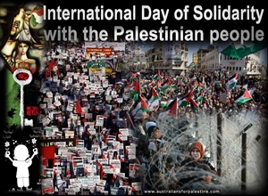 International Day of Solidarity With The Palestini - International Day of