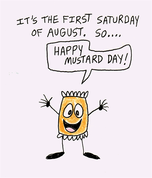How much mustard do you eat a day?