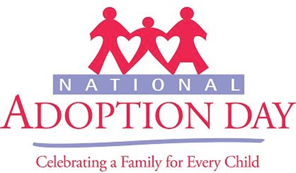 Who all was or is adopting on National Adoption Day this year?