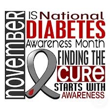 National Diabetes Month - November is the month for what cancer awareness?