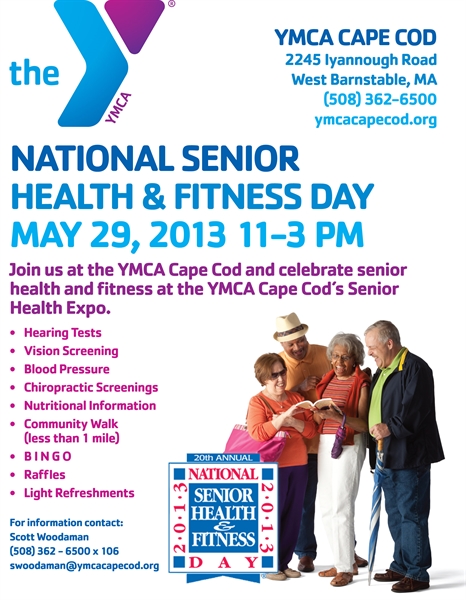 National Senior Health & Fitness Day - YMCA Cape Cod