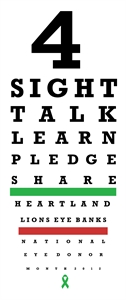 National Eye Donor Month - is there calendar displaying national recognition weeks?