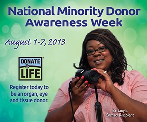 Donate Life Organ and Tissue Donation Blog℠: July 2013