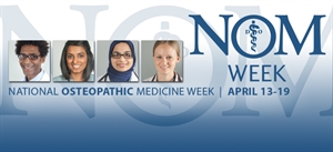 National Osteopathic Medicine Month - Help! Please! My feature depends on it! Should I.?