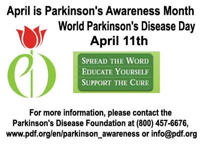 Parkinson's Awareness Month Encourages Movement - Morris & Union ...
