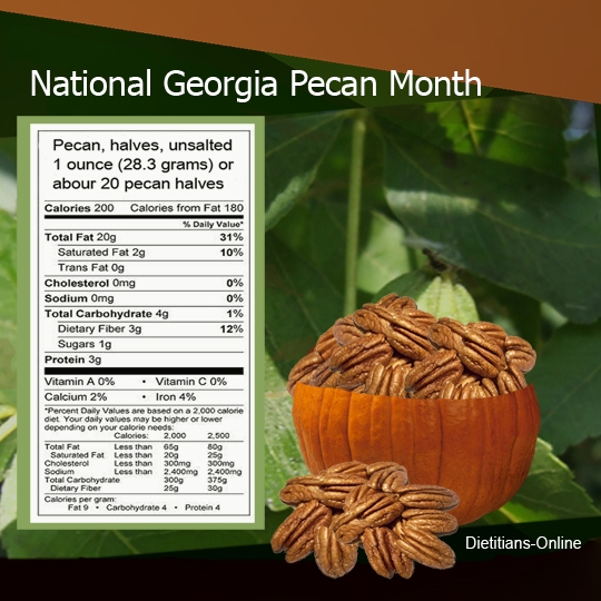 November is National Georgia Pecan Month