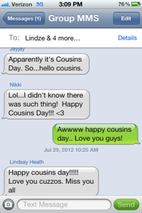 Cousins Day - Opinion on cousin marriage?