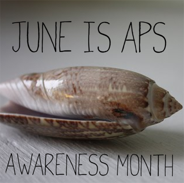 little love blue: june is aps awareness month...