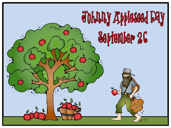 What Craft was practiced by the folkloric John Chapman (Johnny Appleseed)?