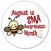 August is National SMA Awareness Month « Little Flower Violet