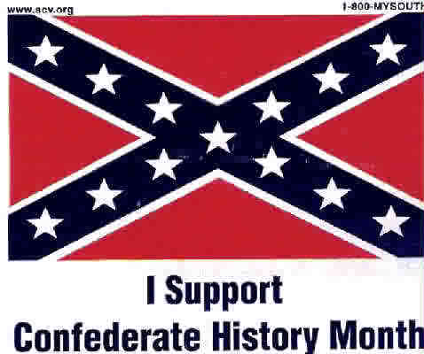 What are your opinions on Confederate History Month?