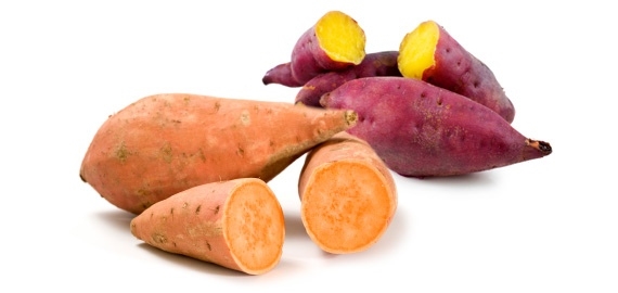 White sweet potatoes?