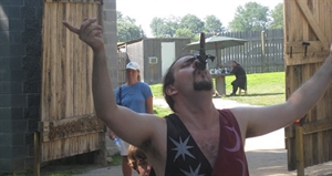 Sword Swallowers Day - History of the old day circus freakshows?