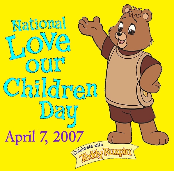 National Love Our Children Day 2024 Friday April 5, 2024