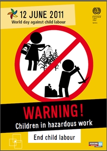 World Day Against Child Labor - World day against Child Labor is June 12th, what are you doing to make a difference that day?