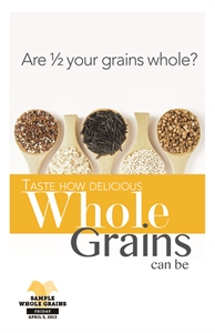 Whole Grain Sampling Day - sample meal plan?
