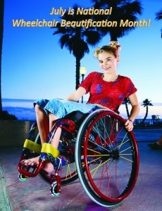 Celebrate National Wheelchair Beautification Month